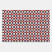 Feuille De Papier Cadeau Coeurs rouges en Saint-Valentin motif (Devant 2)