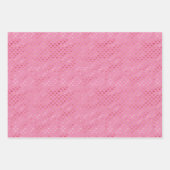 Feuille De Papier Cadeau Coeurs rouges roses Ombre (Devant 2)