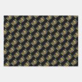 Feuille De Papier Cadeau Coffre de formation Boxer Envelopper Train Répétit (Devant 3)