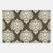 Feuille De Papier Cadeau Cola Southern Cottage Damask (Devant 3)