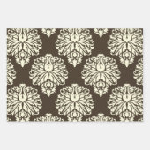 Feuille De Papier Cadeau Cola Southern Cottage Damask (Devant)