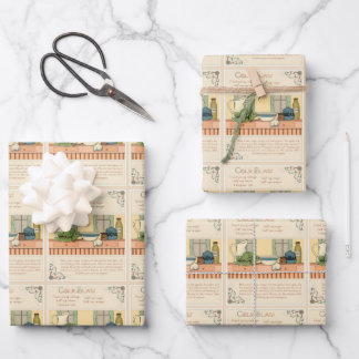 Feuille De Papier Cadeau Coleslaw