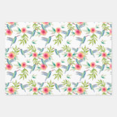 Feuille De Papier Cadeau Colibri (Devant)