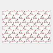 Feuille De Papier Cadeau Colibri à gorge rubis (Devant 3)