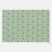 Feuille De Papier Cadeau Colibri à gorge rubis (Devant 2)