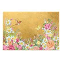Colibri floral Or Opulence