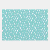 Feuille De Papier Cadeau Collage photo de monogramme de vacances (Devant 2)