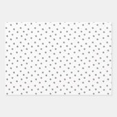 Feuille De Papier Cadeau Collage photo de monogramme de vacances (Devant 3)