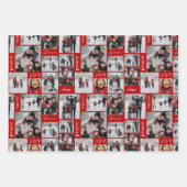 Feuille De Papier Cadeau Collage photo de vacances (Devant 2)