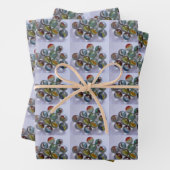 Feuille De Papier Cadeau Collecteur de marbre (En situation)