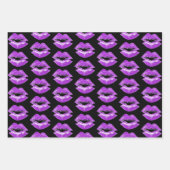 Feuille De Papier Cadeau Collection Baisers à imprimer (Devant 3)