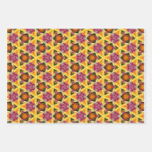 Feuille De Papier Cadeau Collection d'Aloha Tropical et Vibrant (Devant 3)