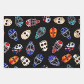 Feuille De Papier Cadeau Collection de hockey sur glace (Devant 2)