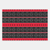 Feuille De Papier Cadeau Collection de Mudcloth Moderne 2 (Devant 3)