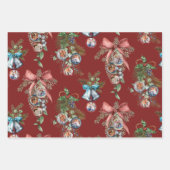 Feuille De Papier Cadeau Collection de photos de Noël (Devant 2)