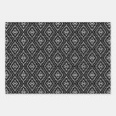 Feuille De Papier Cadeau Collection de tissus boueux modernes (Devant 3)