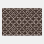 Feuille De Papier Cadeau Collection de tissus mousses modernes (Devant)