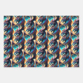 Feuille De Papier Cadeau Collection Dragon Realm (Devant 3)