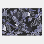 Feuille De Papier Cadeau Collection Florale (Devant 3)