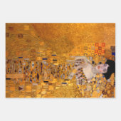 Feuille De Papier Cadeau Collection Gustav Klimt, Découpage (Devant 2)