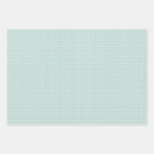 Feuille De Papier Cadeau Collection Little One - sarcelle douce (Devant 2)