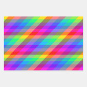Feuille De Papier Cadeau Collection lumineuse et colorée (Devant 3)