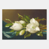 Feuille De Papier Cadeau Collection Martin Johnson Heade, Découpage (Devant 2)