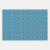 Feuille De Papier Cadeau Collection motif de tulipes (Devant)