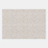 Feuille De Papier Cadeau Collection Noël | Bande, Flore, Holly (Devant 3)