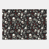 Feuille De Papier Cadeau Collection Rock On (Devant 3)