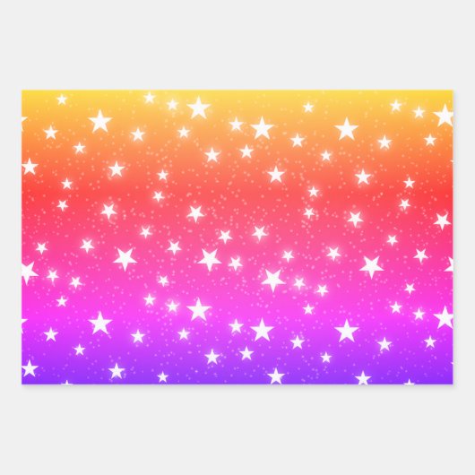 Feuille De Papier Cadeau Collection Stargazer (Devant 3)