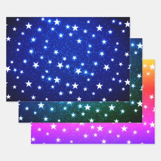 Feuille De Papier Cadeau Collection Stargazer (Lot)