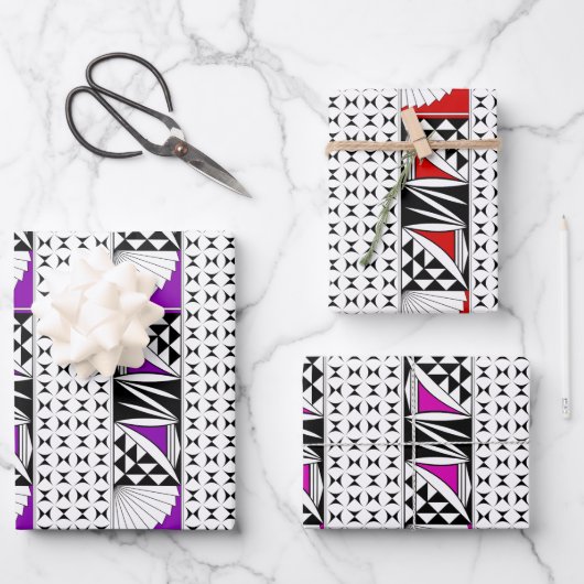 Feuille De Papier Cadeau Collection Sunrise Sud-Ouest 1 (Recto)