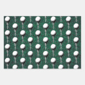 Feuille De Papier Cadeau Collection Time Golfers (Devant 3)