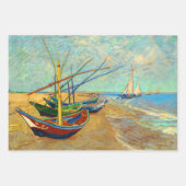 Feuille De Papier Cadeau Collection Vincent van Gogh, Découpage (Devant 2)
