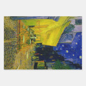Feuille De Papier Cadeau Collection Vincent van Gogh, Découpage (Devant 3)