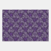 Feuille De Papier Cadeau Collection vintage florale (Devant)