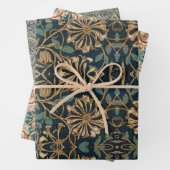 Feuille De Papier Cadeau Collection William Morris (En situation)