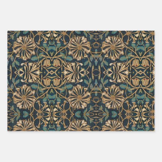 Feuille De Papier Cadeau Collection William Morris (Devant)