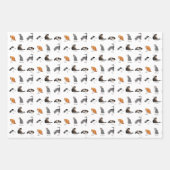 Feuille De Papier Cadeau Commandes Cat (Devant 3)