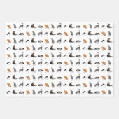 Feuille De Papier Cadeau Commandes Cat (Devant)
