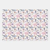 Feuille De Papier Cadeau Composition de l'eau souterraine Conception 1 (Devant 2)