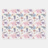 Feuille De Papier Cadeau Composition de l'eau souterraine Conception 1 (Devant)