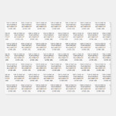 Feuille De Papier Cadeau Comptable Funny Awesome Comptable CPA Don (Devant 3)