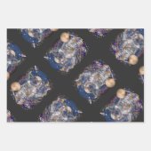 Feuille De Papier Cadeau Conception d'astronaute (Devant 3)