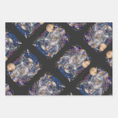 Feuille De Papier Cadeau Conception d'astronaute (Devant 2)