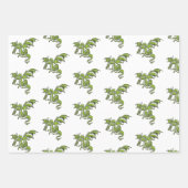 Feuille De Papier Cadeau Conception de dragon volant (Devant)