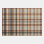 Feuille De Papier Cadeau Conception de plaid classique (Devant)