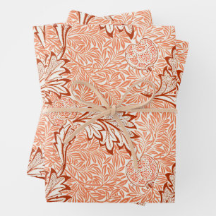 Feuille De Papier Cadeau Conception de pomme botanique de William Morris