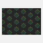 Feuille De Papier Cadeau Conception de Starfield Kaleidoscope (Devant 2)